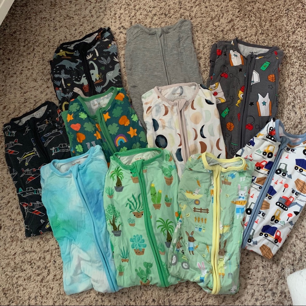 10 Pairs Of Little Sleepies